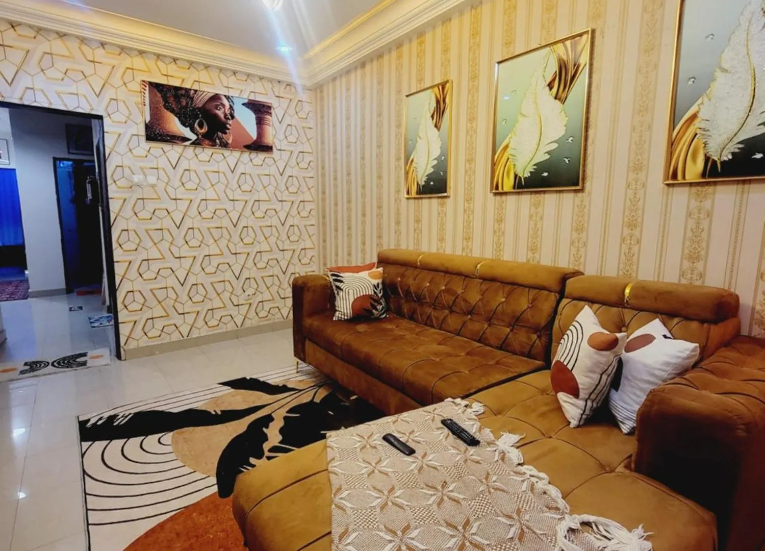 Apartamento Studio Meuble Avec Wi-Fi Haut Debit A Ouest Foire Dakar Senegal
